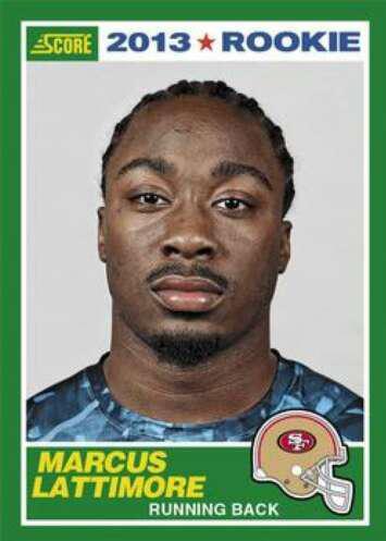 Marcus Lattimore #397 Football Cards 2013 Panini Score