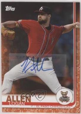 Logan Allen [Autograph Orange] #91