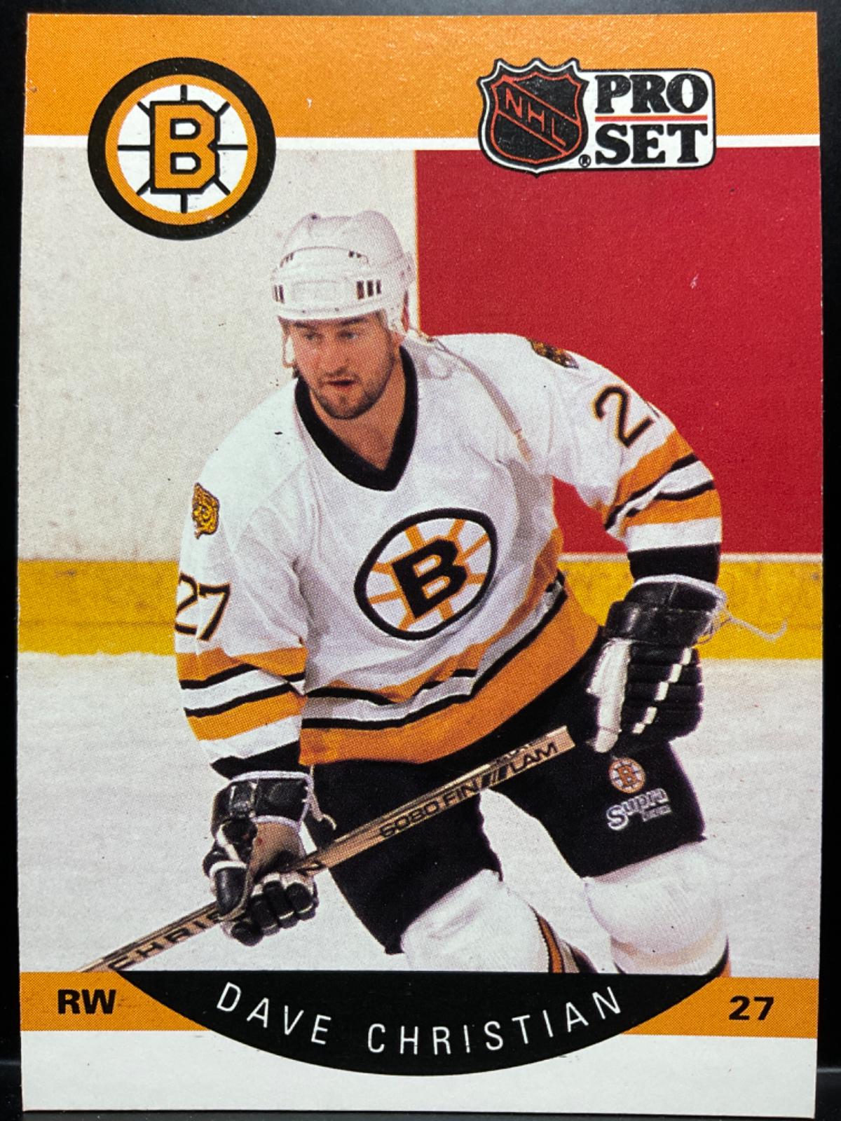 Dave Christian #6 Hockey Cards 1990 Pro Set