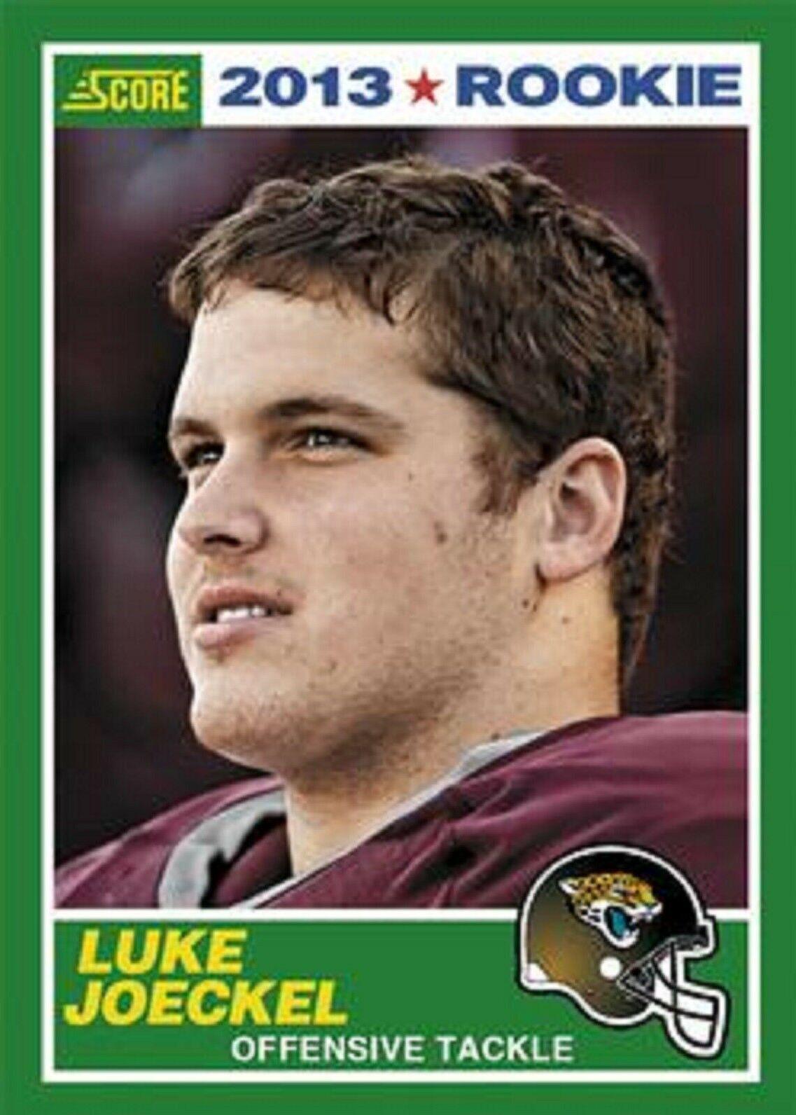 Luke Joeckel #394 Football Cards 2013 Panini Score