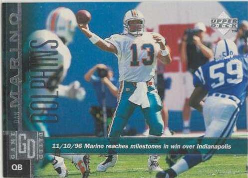 Dan Marino #141 1997 Upper Deck Football