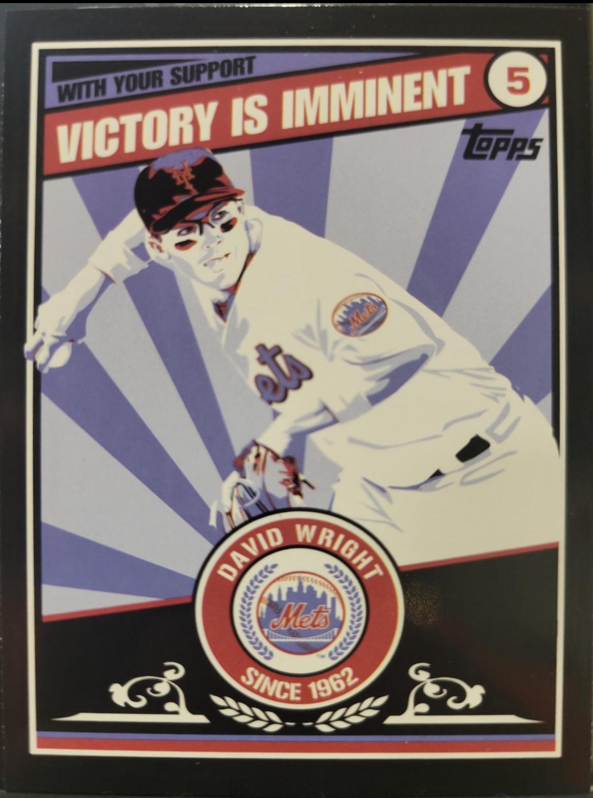 David Wright #PP8 Baseball Cards 2009 Topps Update Propaganda