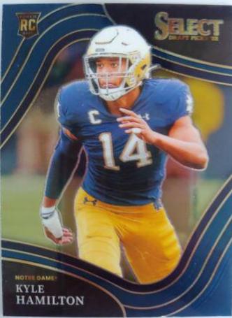 Kyle Hamilton #119 Football Cards 2022 Panini Select Draft Picks