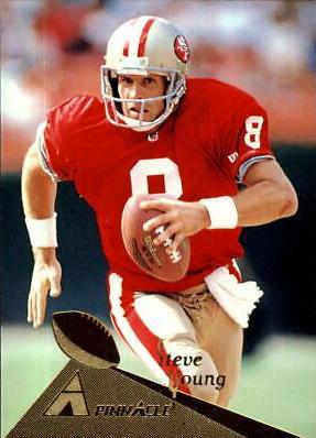 Steve Young #22 Football Cards 1994 Pinnacle