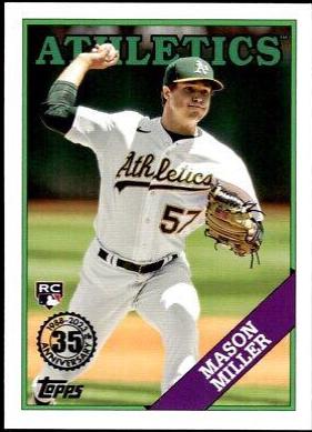 Mason Miller #88US-11 Baseball Cards 2023 Topps Update 1988