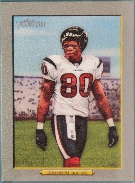 Andre Johnson #6 Football Cards 2006 Topps Turkey Red