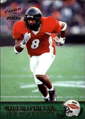 Mareno Philyaw #434 Football Cards 2000 Pacific