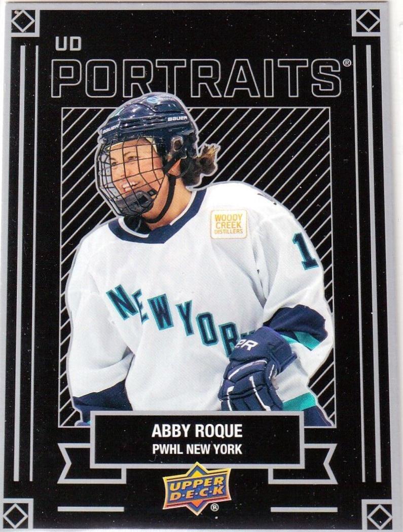 Abby Roque #UDP-16 Hockey Cards 2024 Upper Deck PWHL UD Portraits