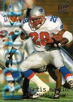 Curtis Martin #447 Football Cards 1995 Ultra