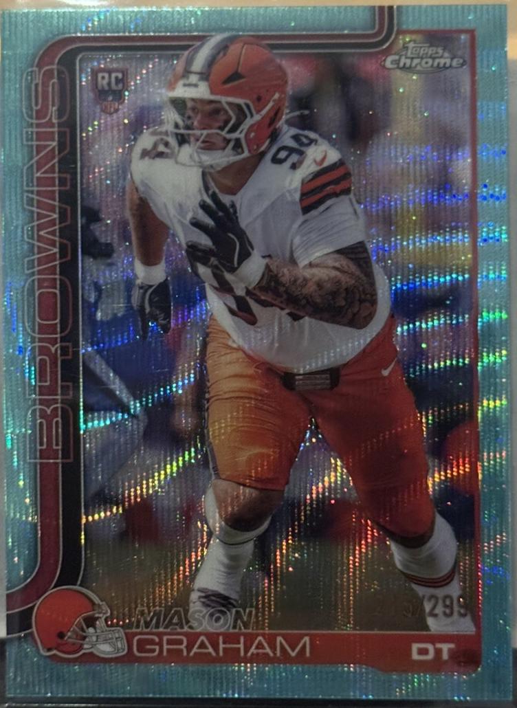 Mason Graham [Aqua Wave Refractor] #302