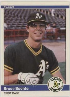 Bruce Bochte #U-13 Baseball Cards 1984 Fleer Update