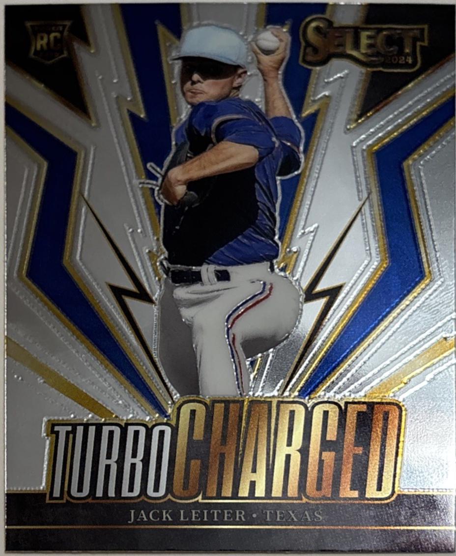 Jack Leiter #20 Baseball Cards 2024 Panini Select Turbo Charged