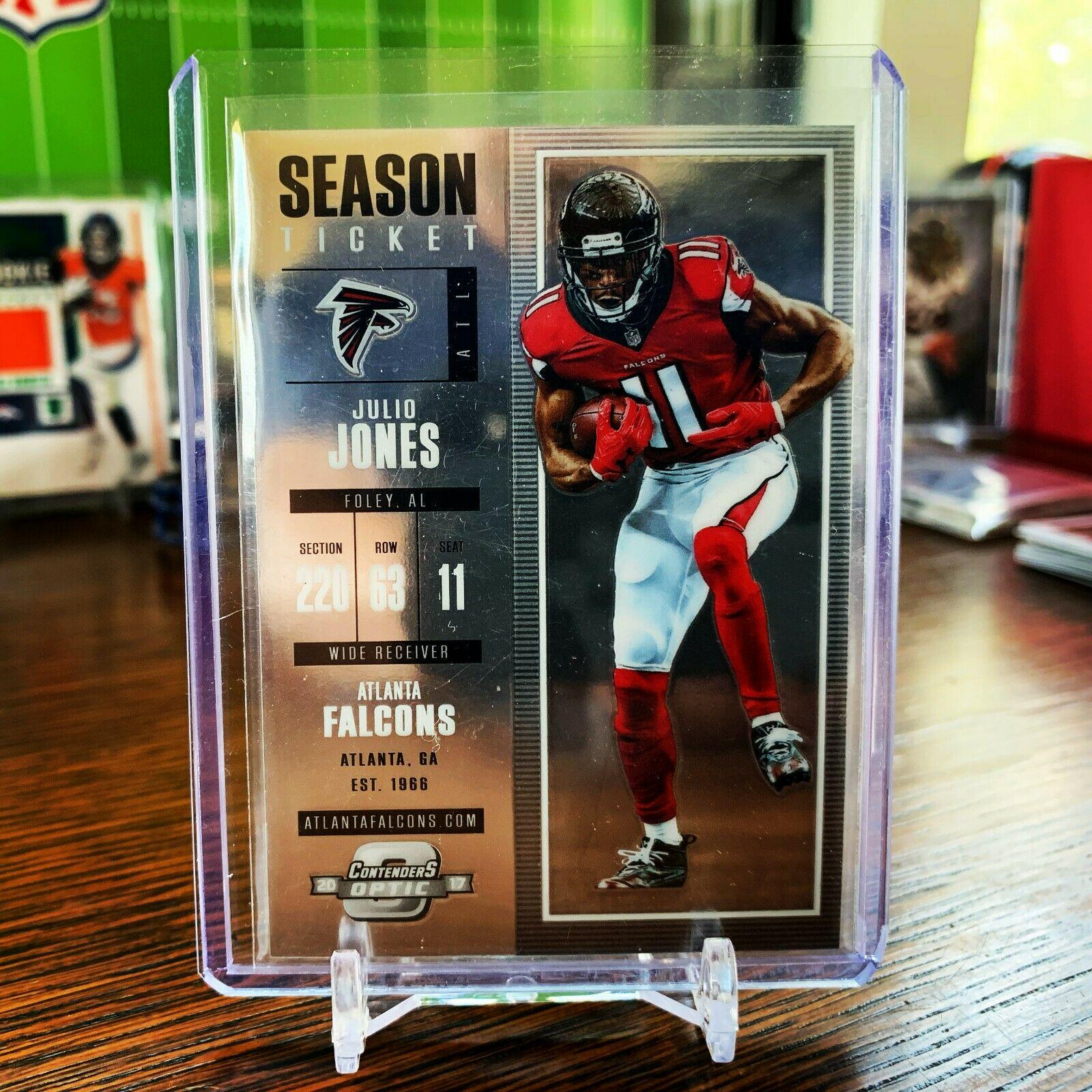 Julio Jones #1 Football Cards 2017 Panini Contenders Optic