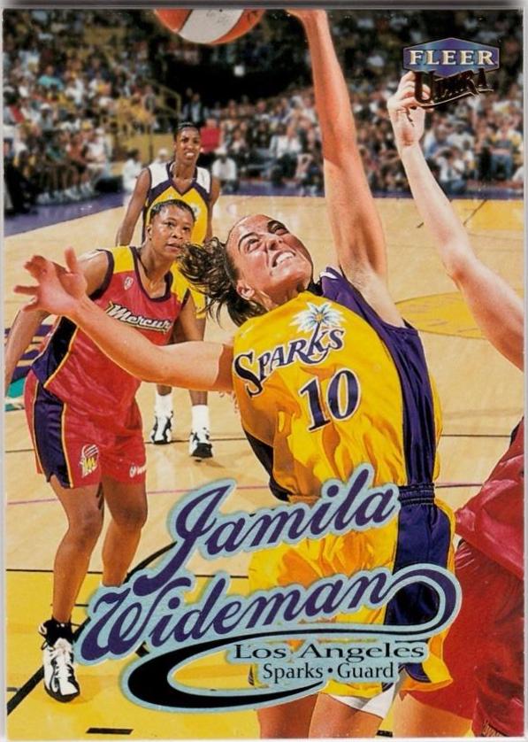 Jamila Wideman #61 Basketball Cards 1999 Ultra WNBA