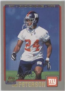 Will Peterson #346 Football Cards 2001 Topps