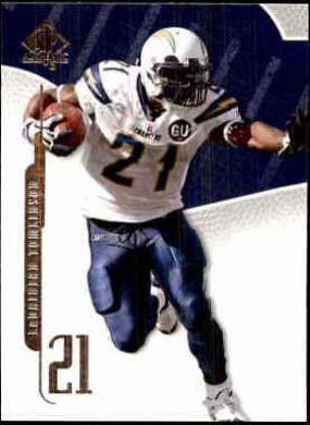 LaDainian Tomlinson #47 Football Cards 2008 SP Authentic
