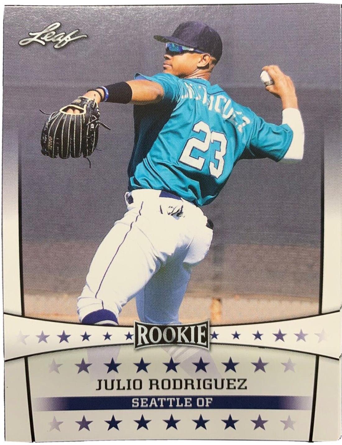 Julio Rodriguez #ST-19 Baseball Cards 2019 Leaf Special Release Rookie Stars