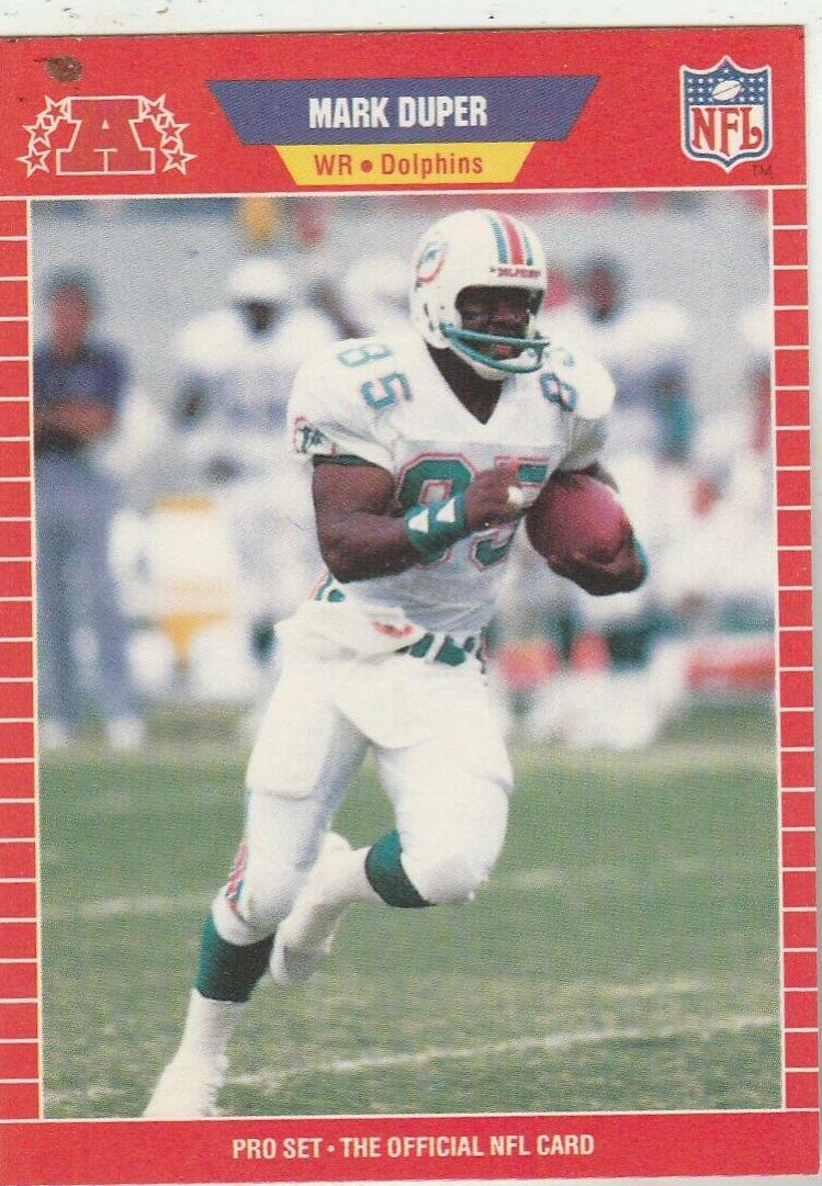 Mark Duper #464 Football Cards 1989 Pro Set