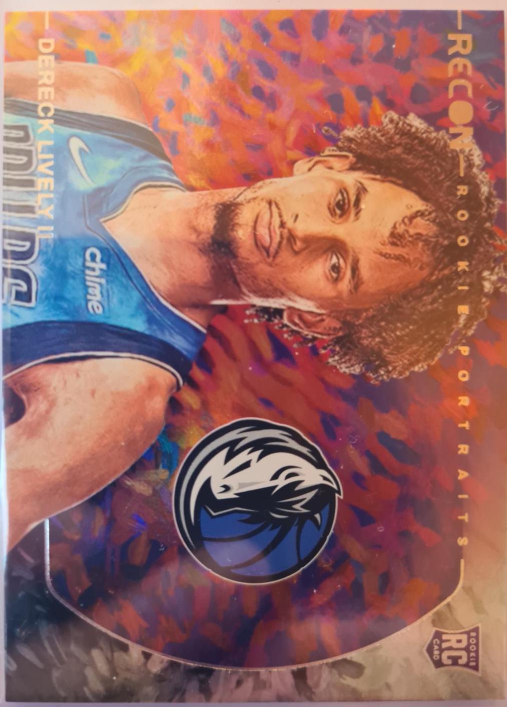 Dereck Lively II #8 Basketball Cards 2023 Panini Recon Rookie Portrait