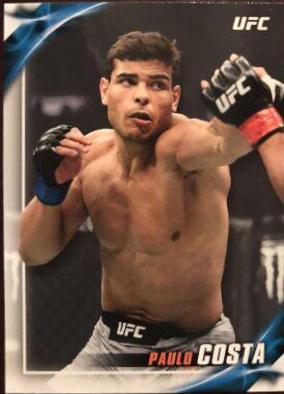 Paulo Costa #37 Ufc Cards 2019 Topps UFC Knockout