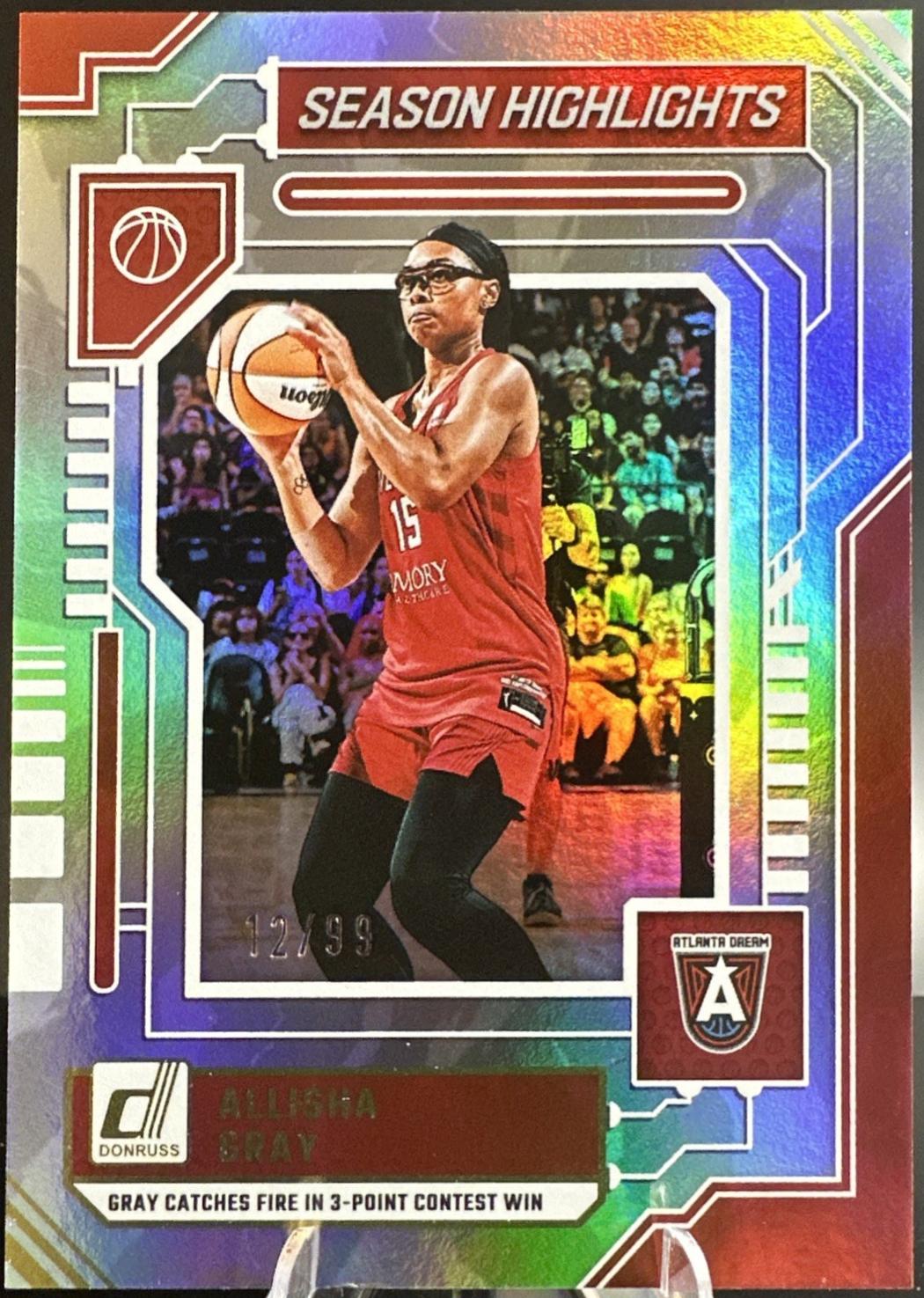 Allisha Gray #11 2025 Panini Donruss WNBA Season Highlights