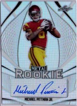 Michael Pittman #MR-MPJ Football Cards 2020 Leaf Metal Draft Autographs