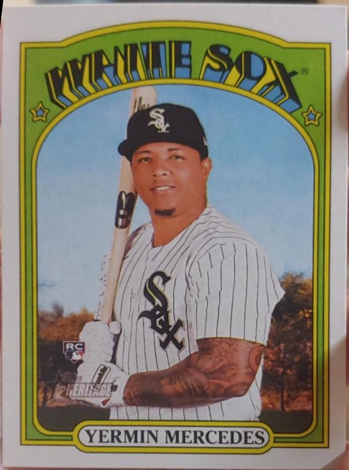 Yermin Mercedes #561 Baseball Cards 2021 Topps Heritage