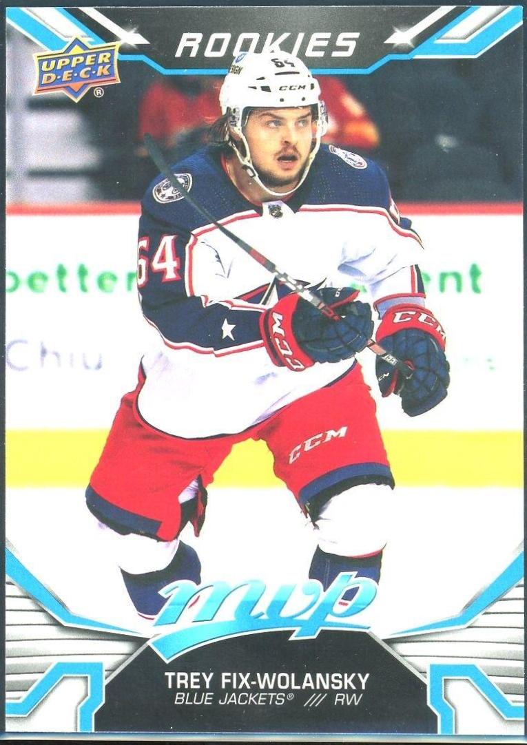 Trey Fix Wolansky #239 Hockey Cards 2022 Upper Deck MVP