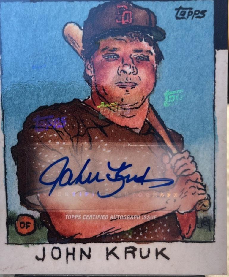 John Kruk [Topps Logo Laminate] #12