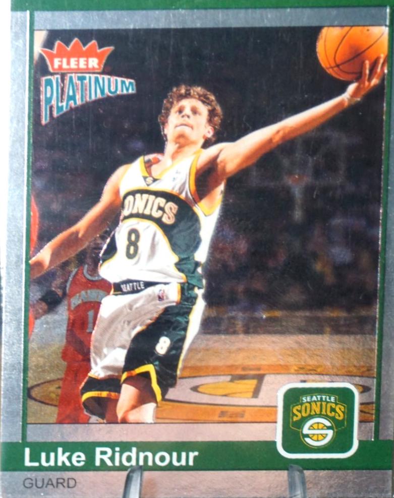 Luke Ridnour [Platinum] #193