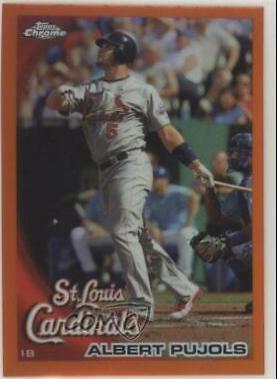 Albert Pujols [Orange Refractor] #32