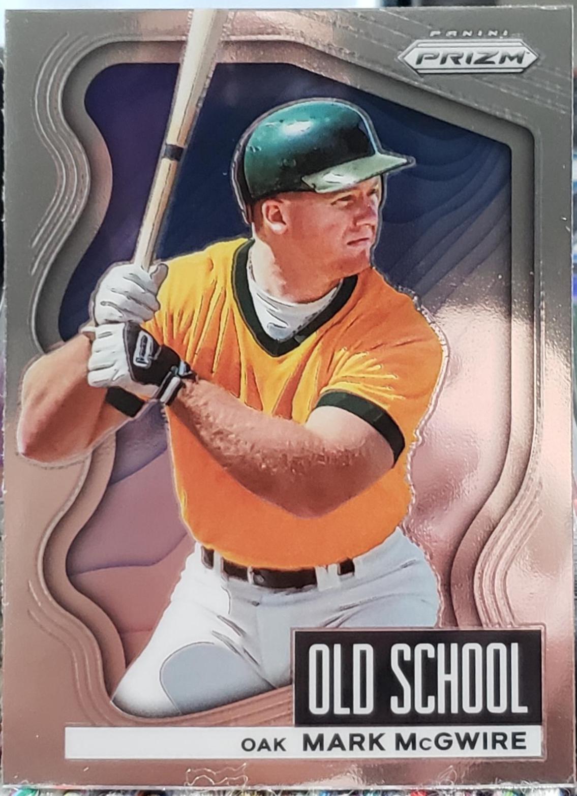 Mark McGwire #OS-7 Baseball Cards 2022 Panini Prizm Old School