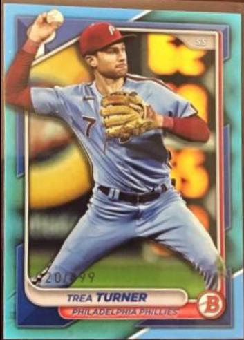 Trea Turner [Sky Blue] #4