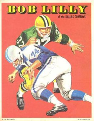 Bob Lilly #19 1970 Topps Posters Football