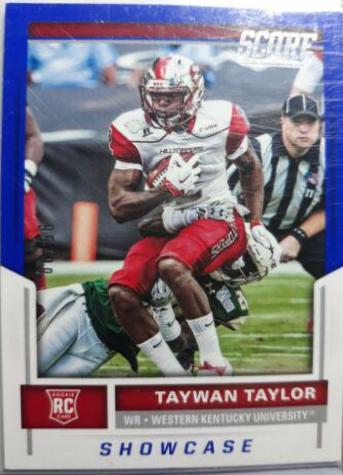 Taywan Taylor #406 Football Cards 2017 Panini Score