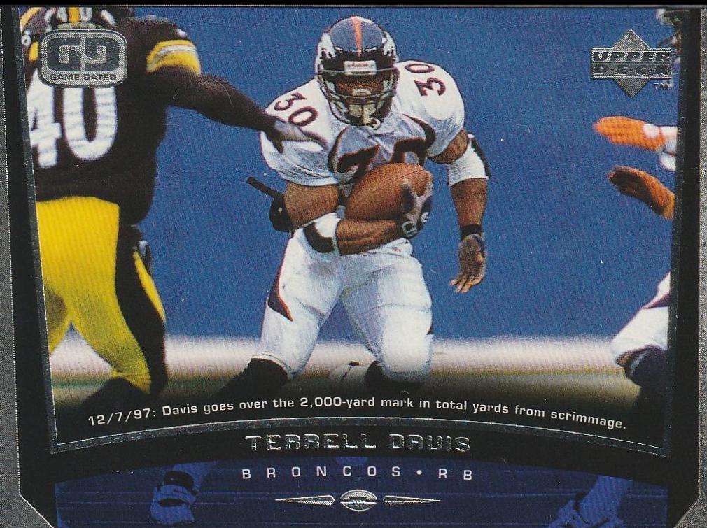 Terrell Davis #98 1998 Upper Deck Football