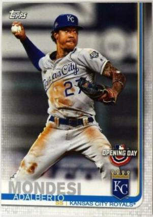 Adalberto Mondesi #7 Baseball Cards 2019 Topps Opening Day