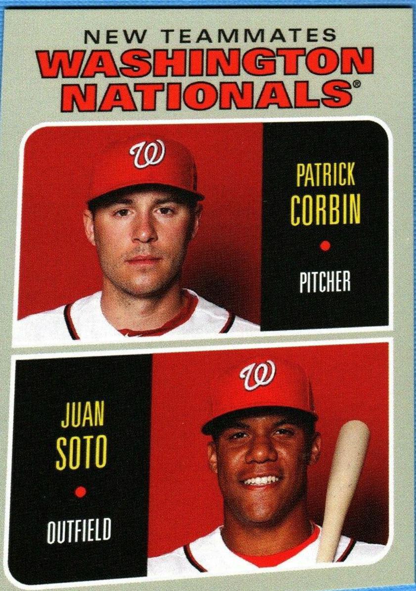 Patrick Corbin, Juan Soto #60