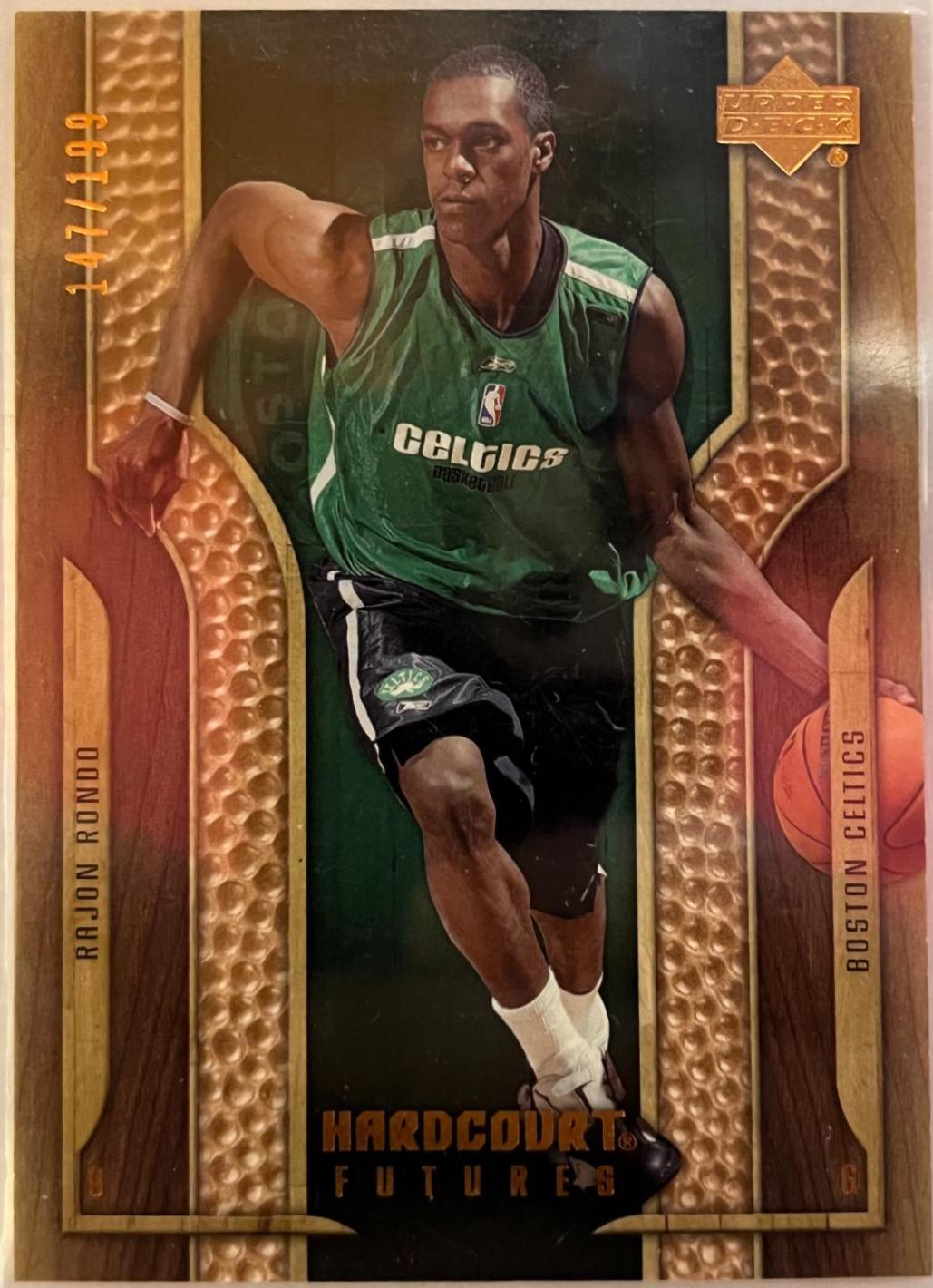 Rajon Rondo #143 Basketball Cards 2006 Upper Deck Hardcourt Futures
