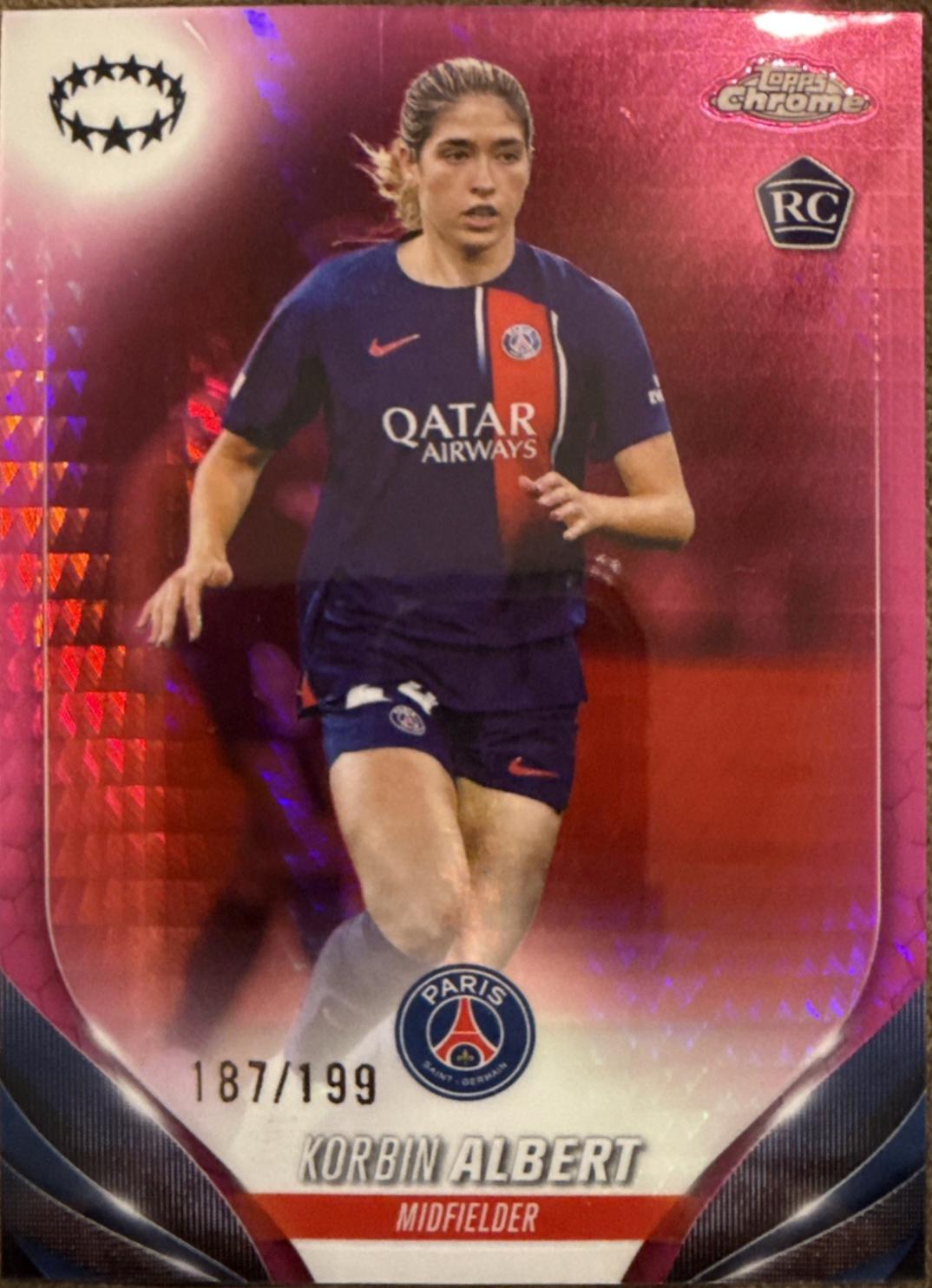 Korbin Albert [Pink Prism Refractor] #91
