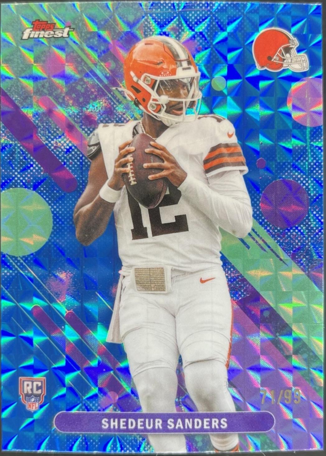 Shedeur Sanders [Blue Geometric] #6