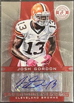 Josh Gordon [Autograph Red] #137