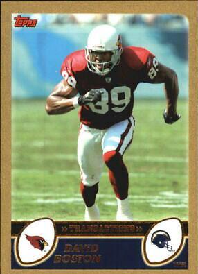 David Boston [Gold] #124