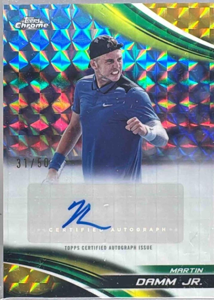 Martin Damm Jr. [Gold Geometric Refractor] #CA-MDJ