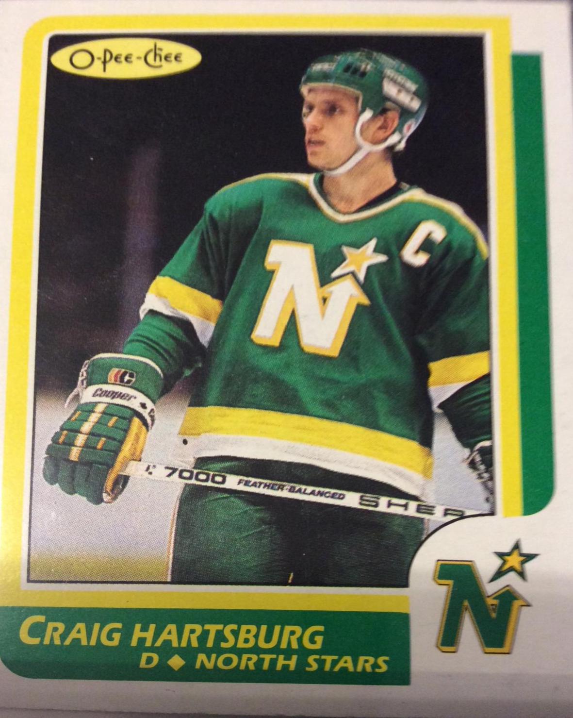 Graig Hartsburg #12 Hockey Cards 1986 O-Pee-Chee