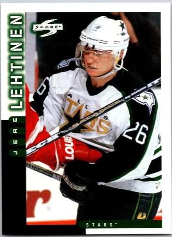 Jere Lehtinen #188 Hockey Cards 1997 Score