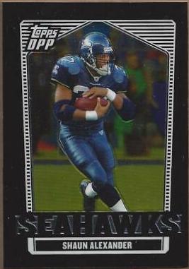 Shaun Alexander [Chrome Black] #50
