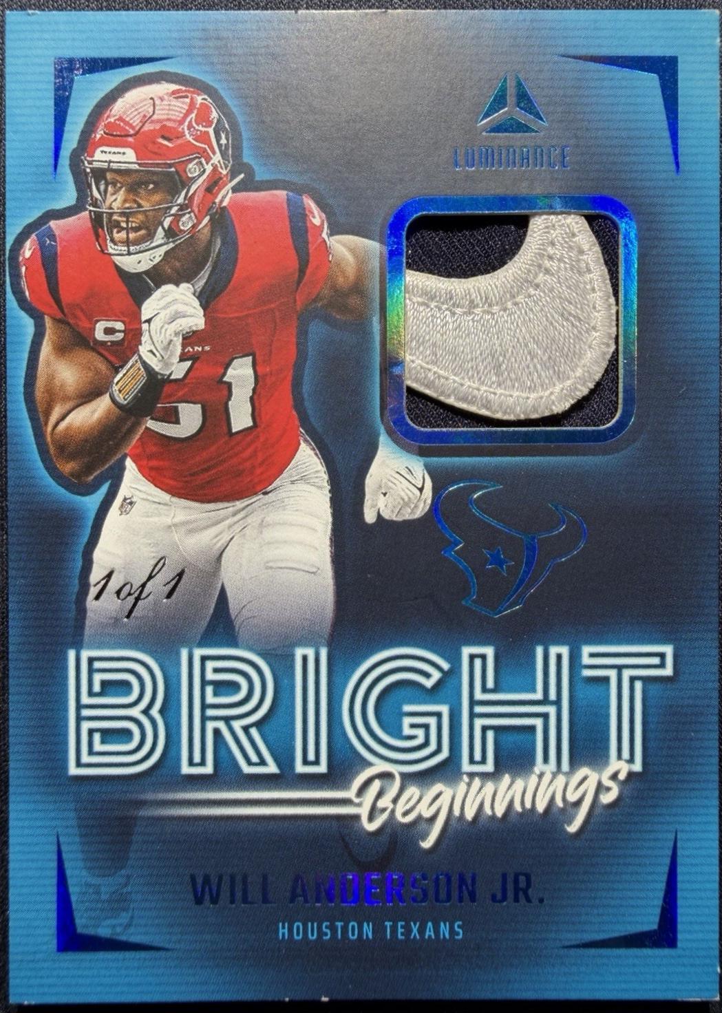 Will Anderson Jr. [Platinum Prime] #BB-WAj