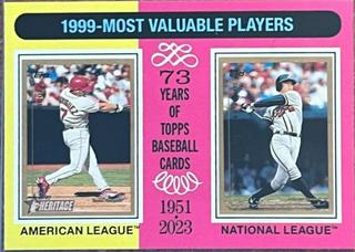 Chipper Jones / Ivan Rodriguez
