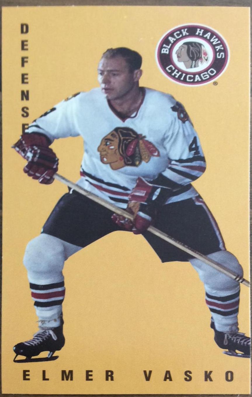 Elmer Vasko #30 Hockey Cards 1994 Parkhurst Tall Boys